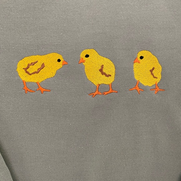 Baby chick Embroidered Sweatshirt - Picture 2 of 3